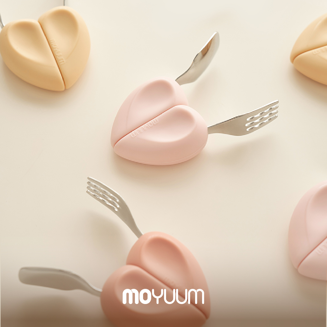 Moyuum Heart Spoon & Fork Set - Image 2