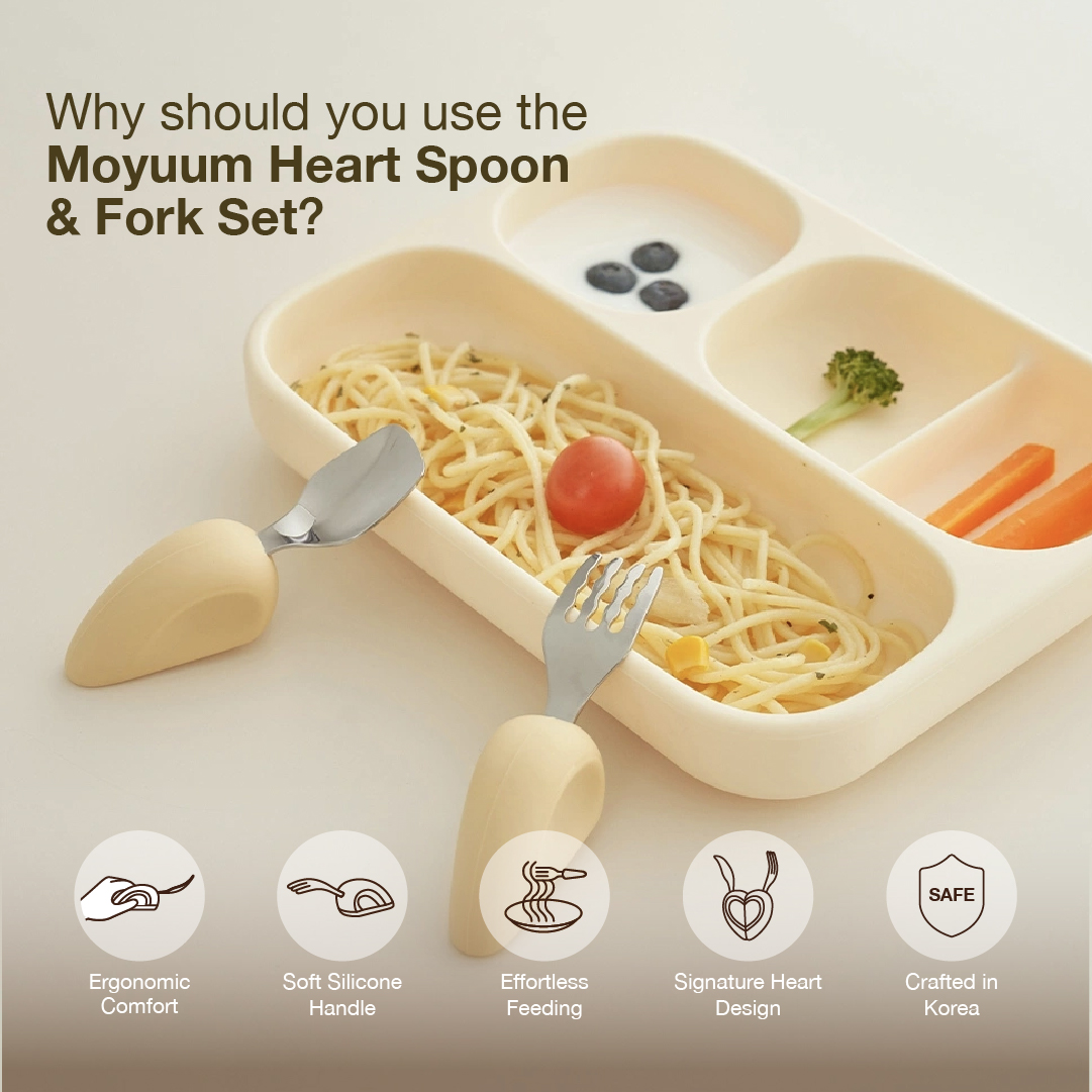 Moyuum Heart Spoon & Fork Set - Image 3