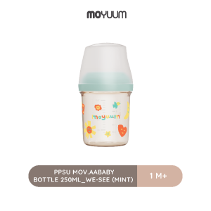 Moyuum PPSU mov.aaBaby bottle we-see (mint)