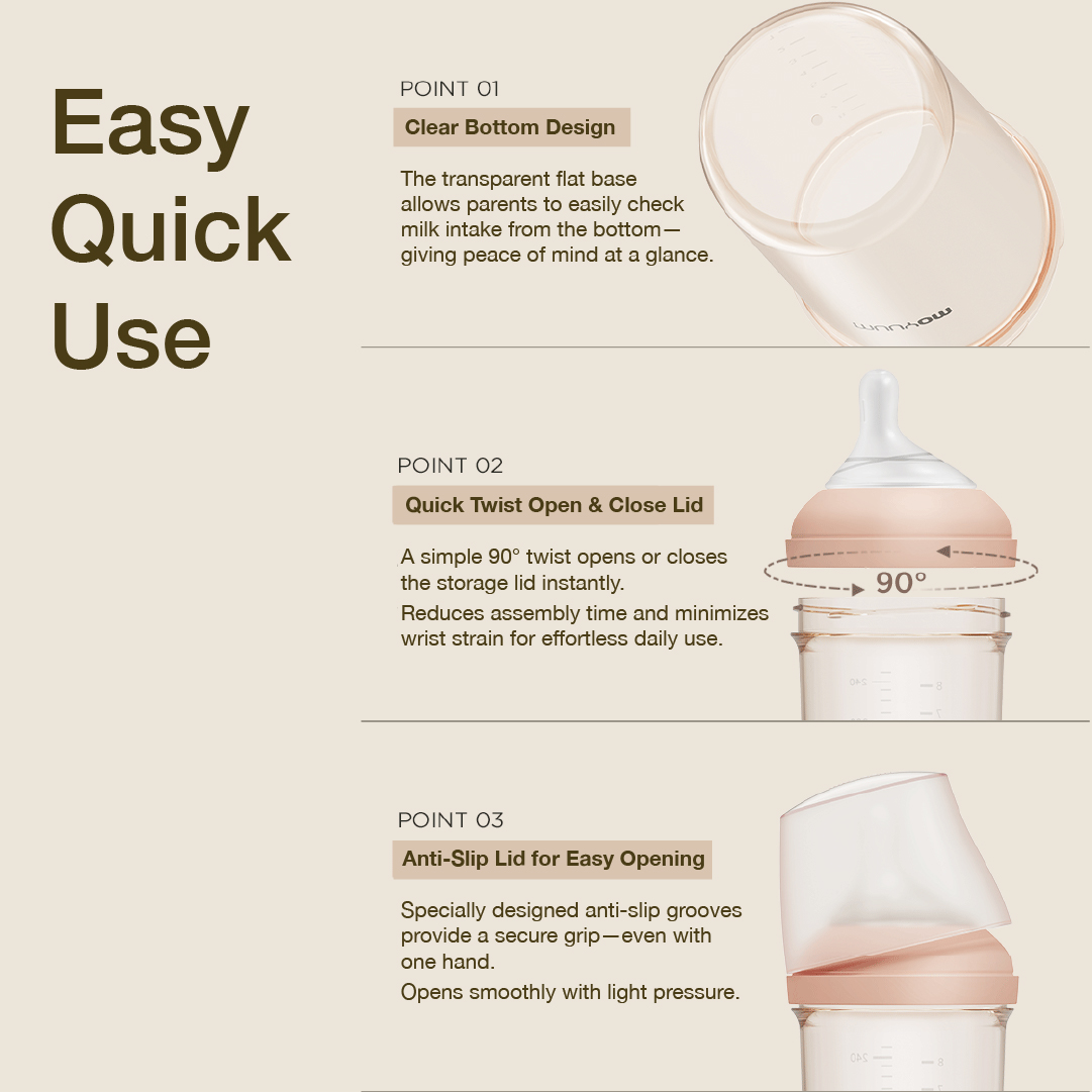 Moyuum PPSU mov.aaBaby bottle we-see (mint) - Image 6